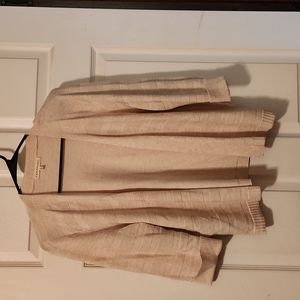 Retrology Cream Sweater jacket